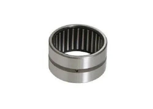 Needle roller bearing, cylindrical metal outer ring with exposed needle rollers