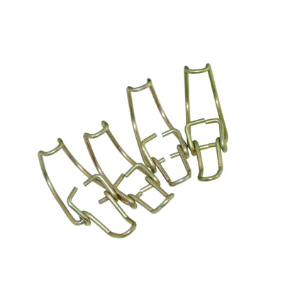 JCB air cleaner clips set of four for secure housing closure in tractor parts