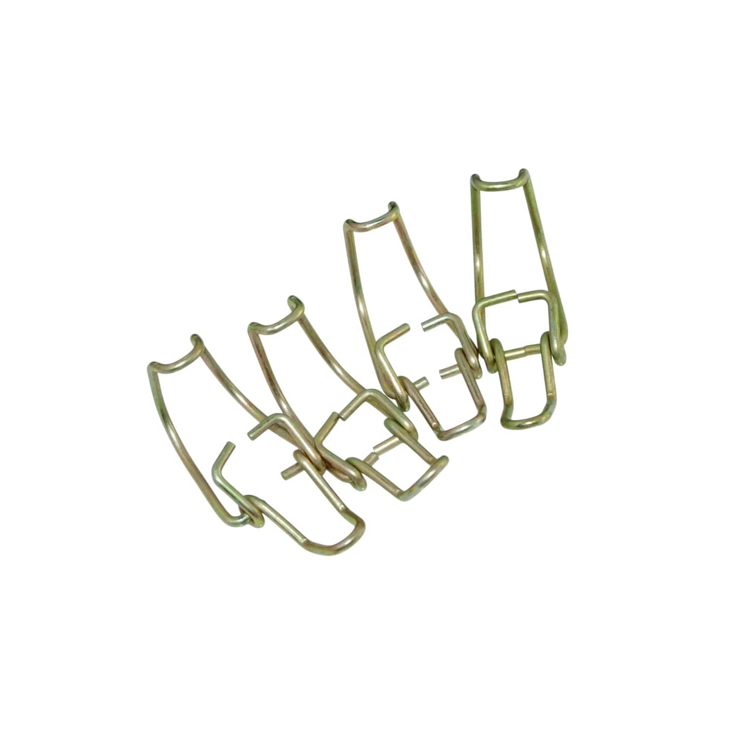 JCB air cleaner clips, sturdy metal construction, essential for secure housing installation in tractors