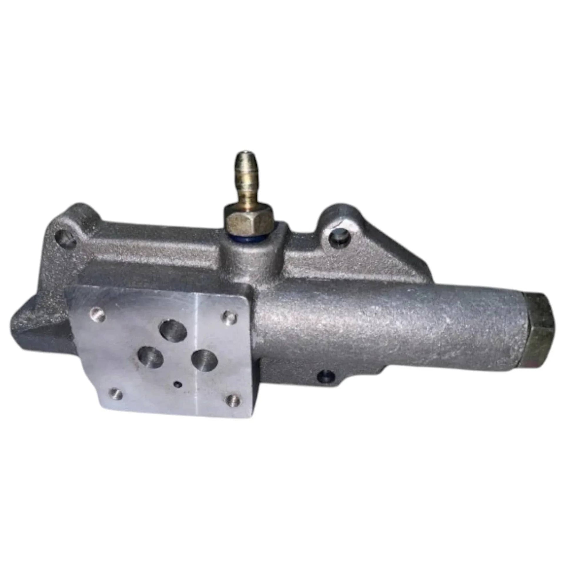 JCB backhoe adaptor block assembly for optimal performance and durability