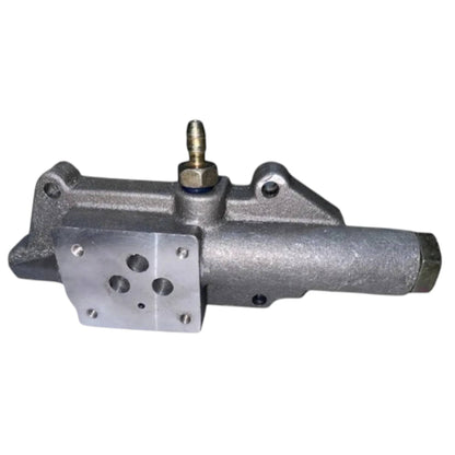 JCB backhoe adaptor block assembly for optimal performance and durability