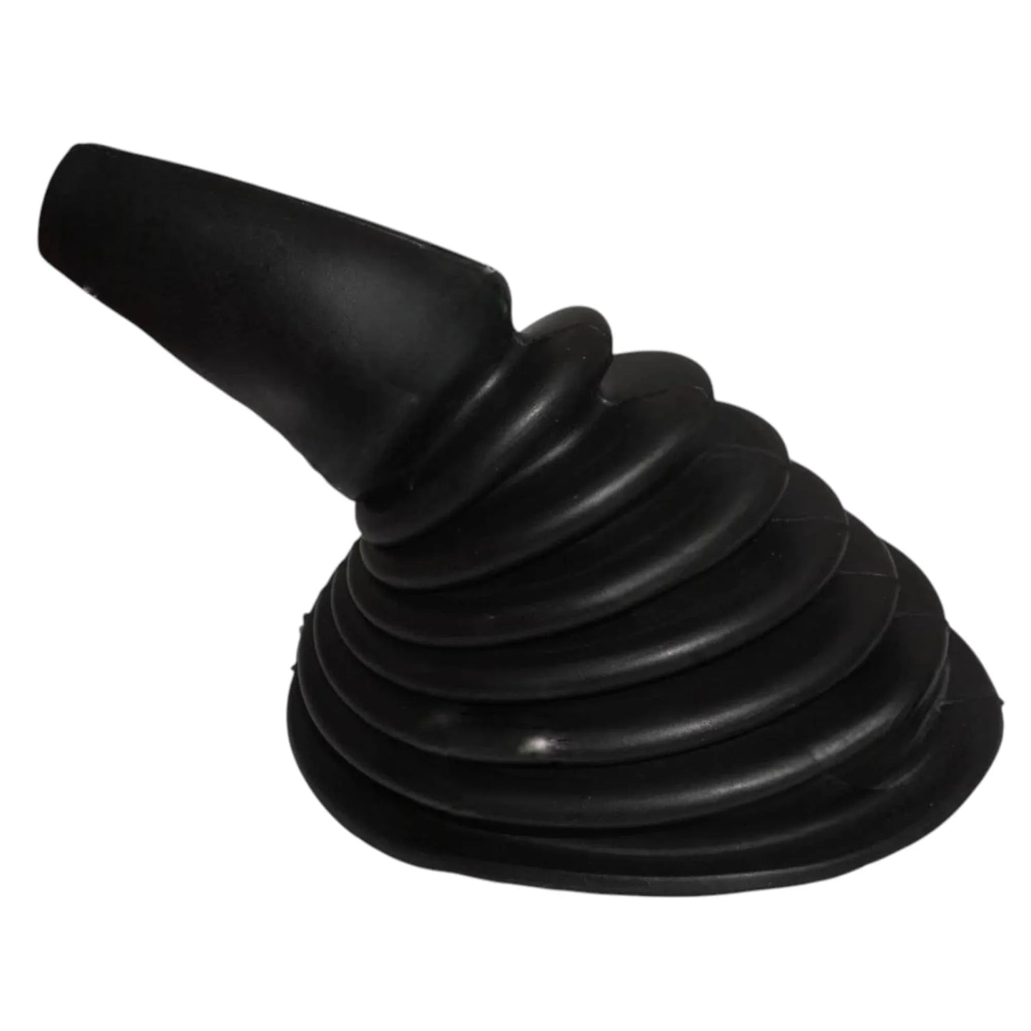 JCB backhoe control lever gaiter made from durable rubber for reliable operation