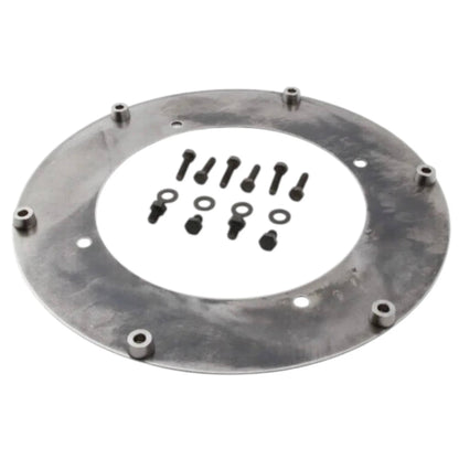 JCB backhoe drive plate kit with mounting screws and washers included