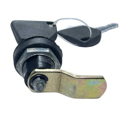 JCB backhoe grill lock replacement with key and durable locking mechanism