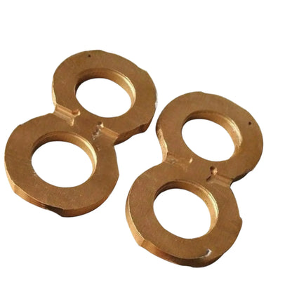 JCB backhoe hydraulic pump pressure plate kit featuring durable brass construction for optimal performance