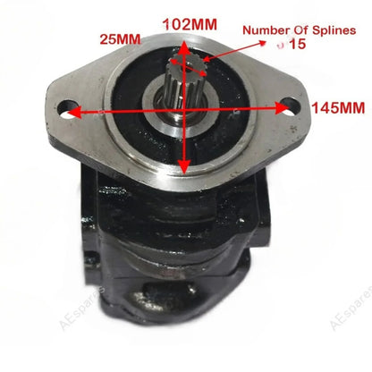 Fit For Jcb Backhoe Main Hydraulic Twin Pump 29/23 CC/Rev (Part No. 20/925586) - StellerGear