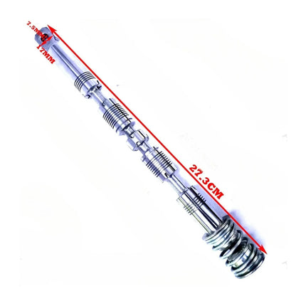 JCB backhoe loader reel replacement showing detailed measurements and components