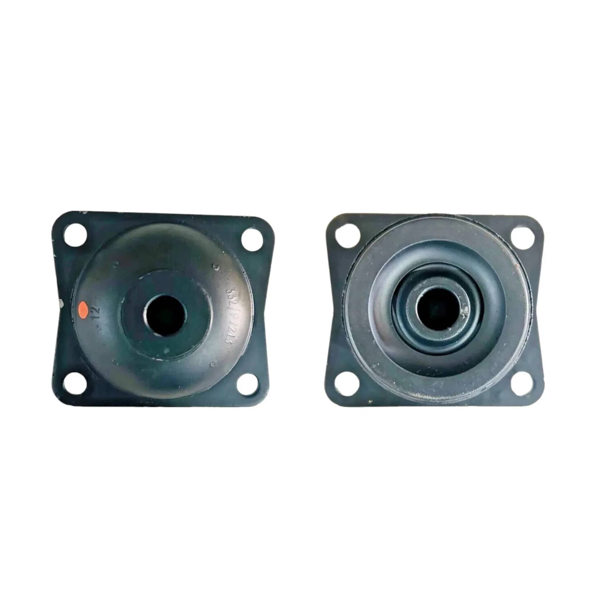 JCB backhoe mounting resilient for improved stability and performance in heavy machinery