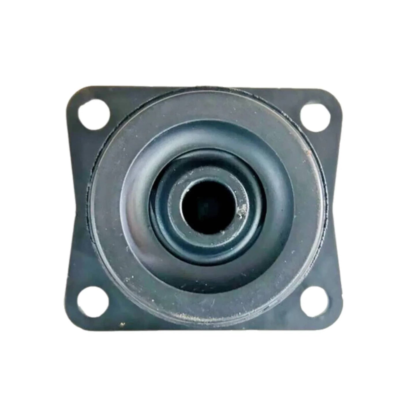 JCB backhoe mounting resilient part featuring a durable rubber design for effective vibration absorption