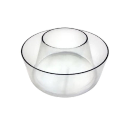 JCB backhoe precleaner bowl providing efficient air filtration for heavy equipment