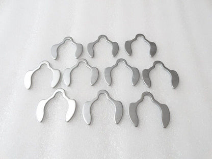 Set of 10 durable JCB backhoe ring clip 823-00334 for securing attachments and components