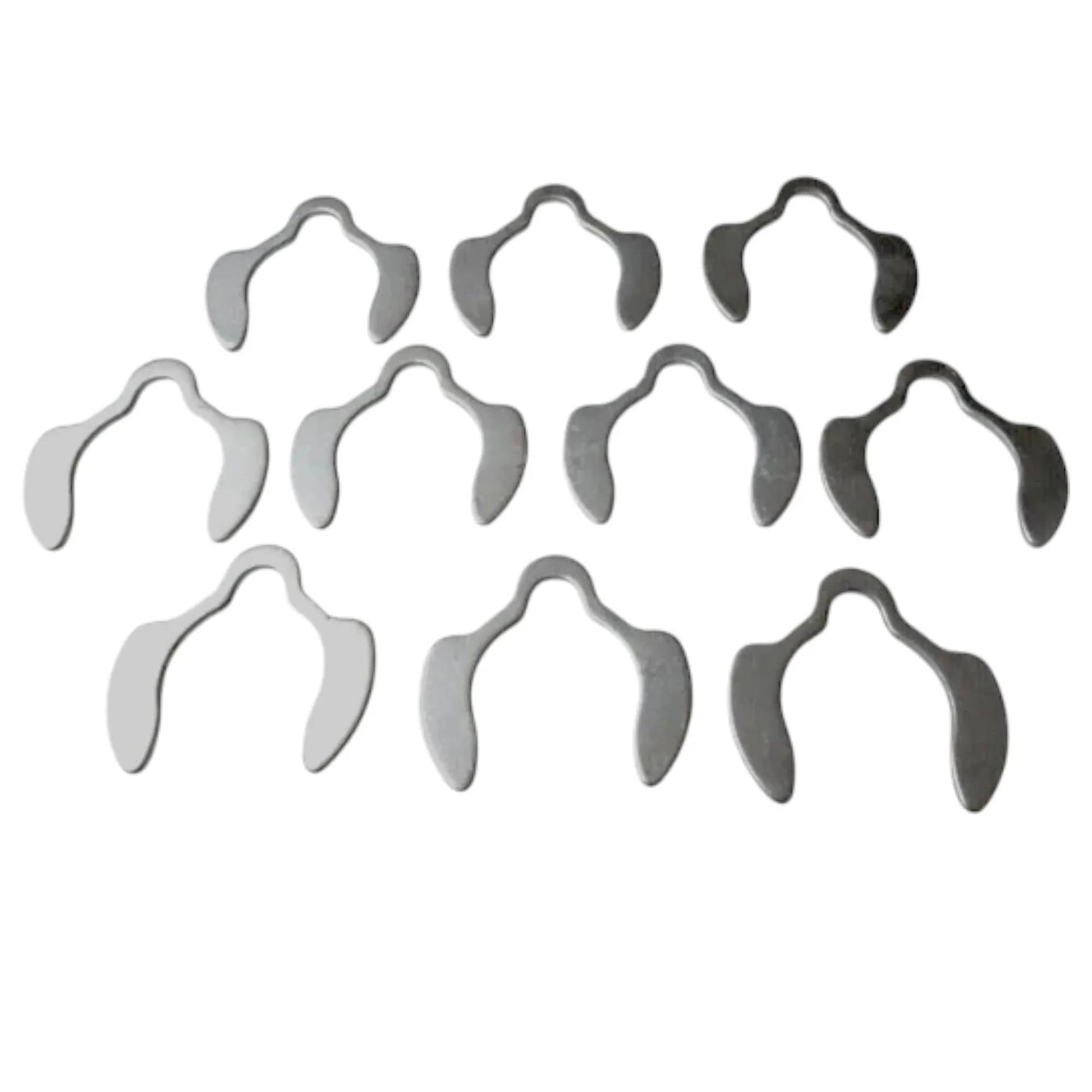 10 JCB backhoe ring clip 823-00334 for secure connections in tractor equipment