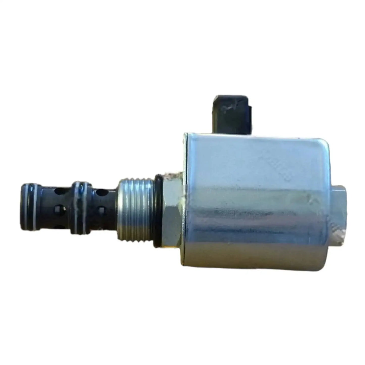 JCB backhoe solenoid valve replacement, metal assembly, durable for hydraulic systems in construction equipment