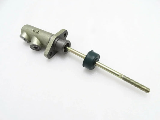 JCB brake master cylinder replacement, durable metal construction, essential for hydraulic braking systems