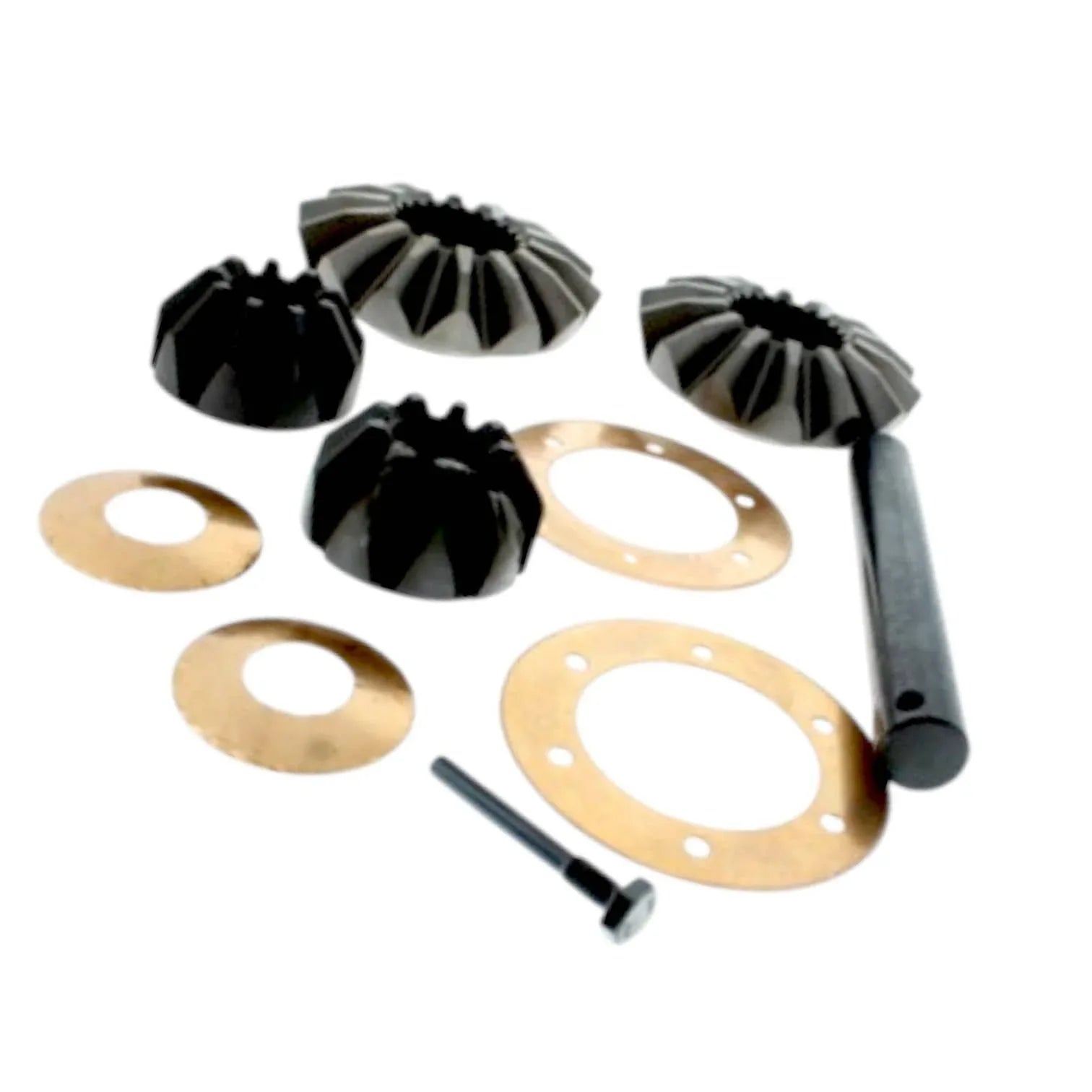 JCB differential gear set components including gears and washers for vehicle performance