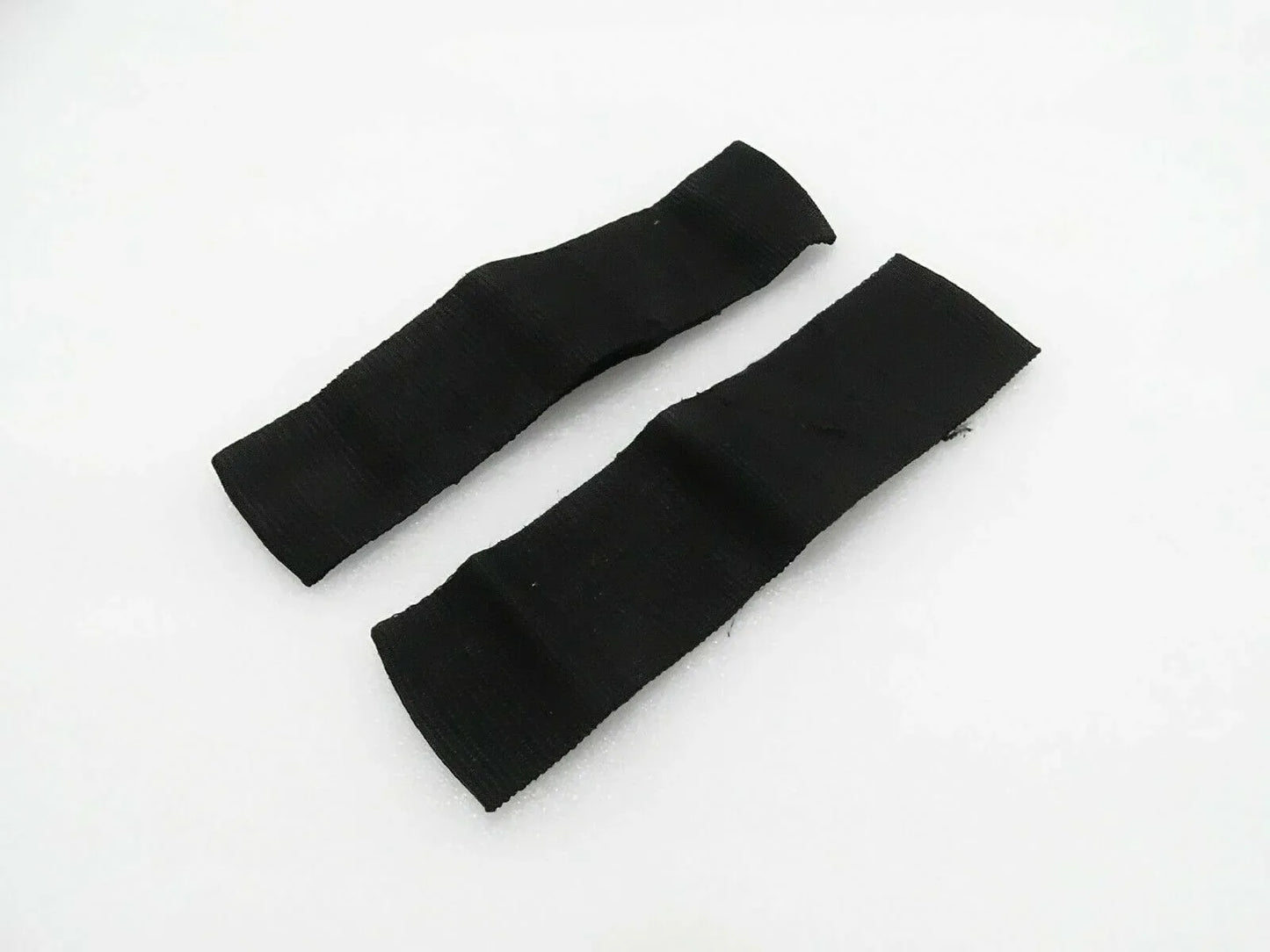 Pair of black door check straps for Jcb