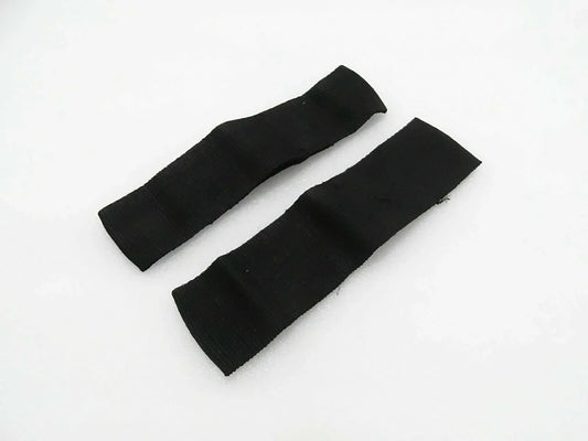 Pair of black door check straps for Jcb