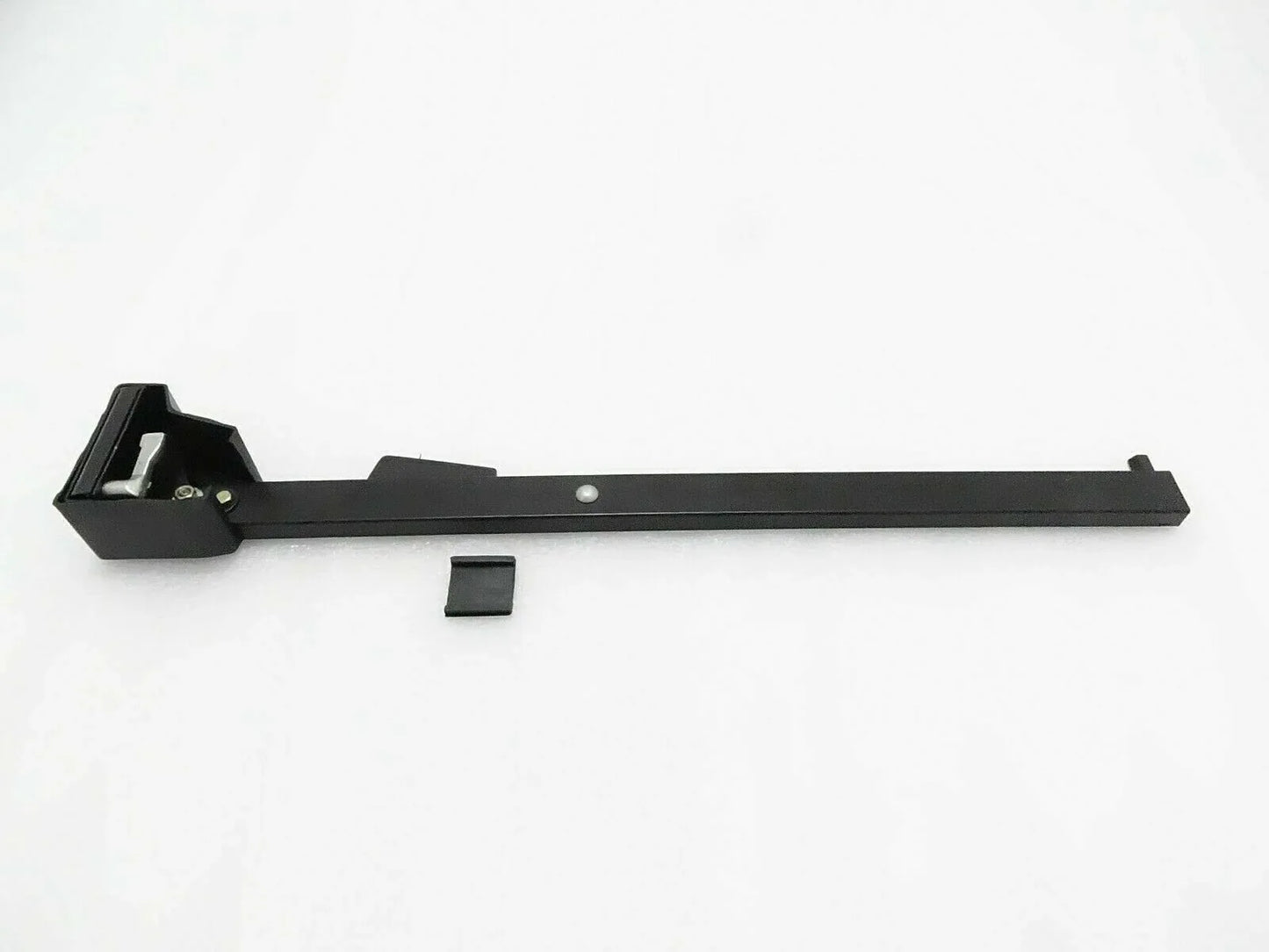 Right-side door lock latch assembly, black metal bracket and sliding tongue