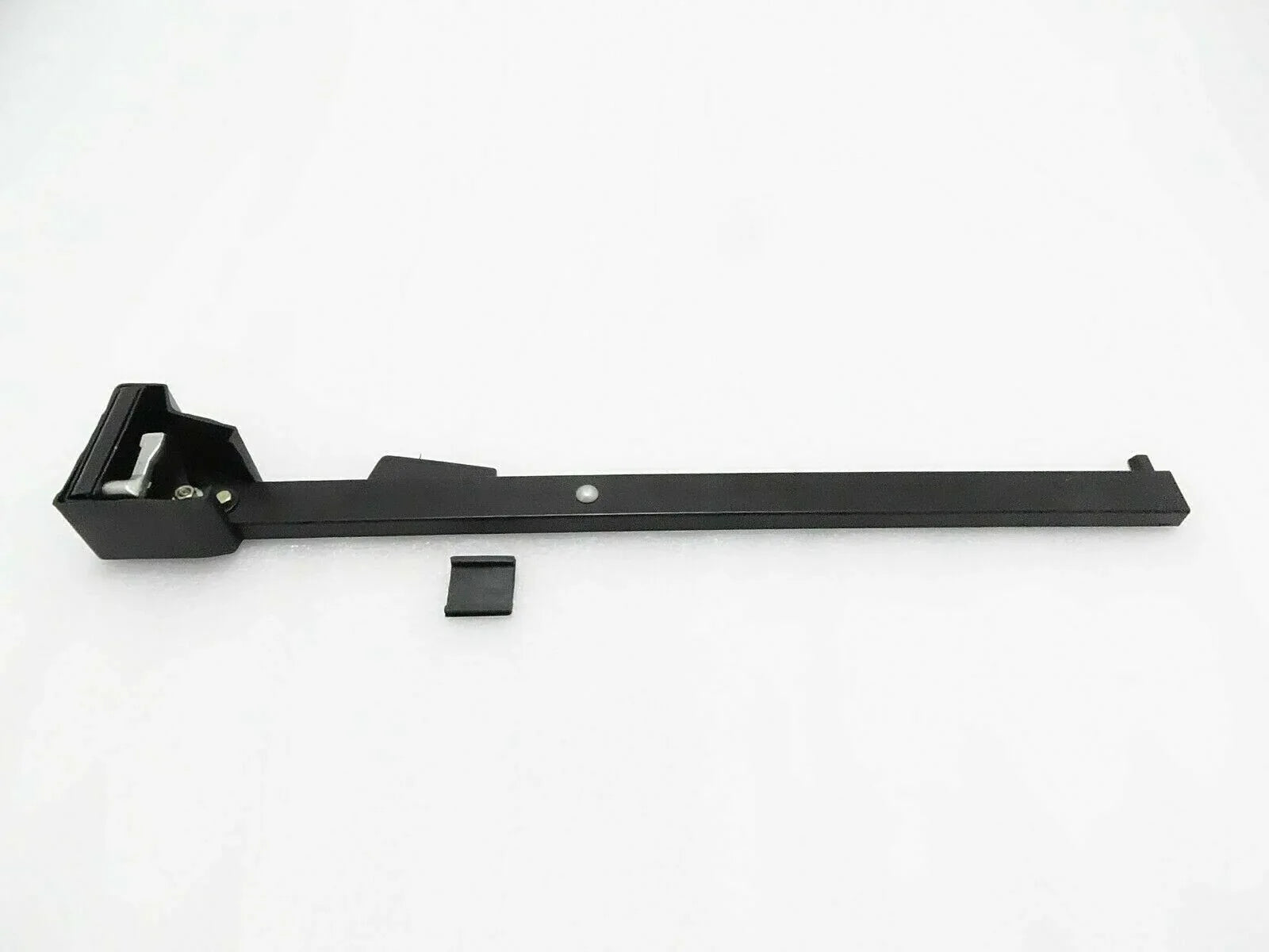 Right-side door lock latch assembly, black metal bracket and sliding tongue