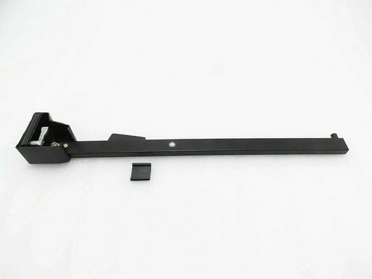 Right-side door lock latch assembly, black metal bracket and sliding tongue