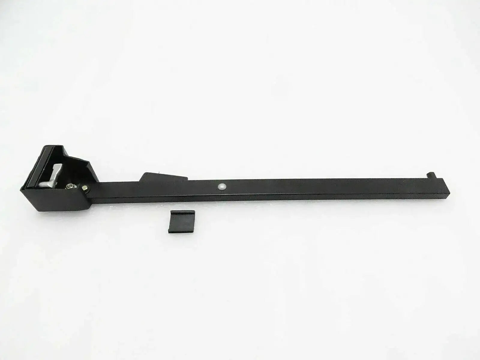 Right-side door lock latch assembly, black metal bracket and sliding tongue