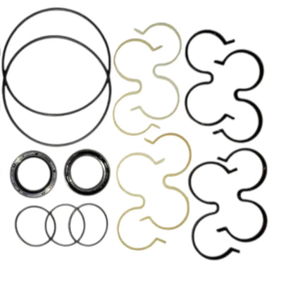 JCB hydraulic pump repair kit with seals, rings, and gaskets for effective restoration and maintenance