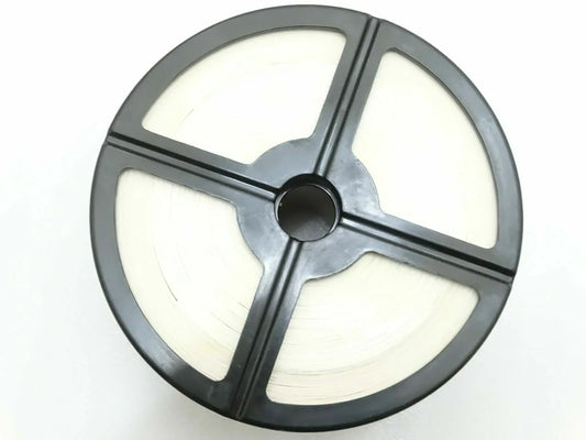 Round plastic filter bypass wheel with four-spoke rim