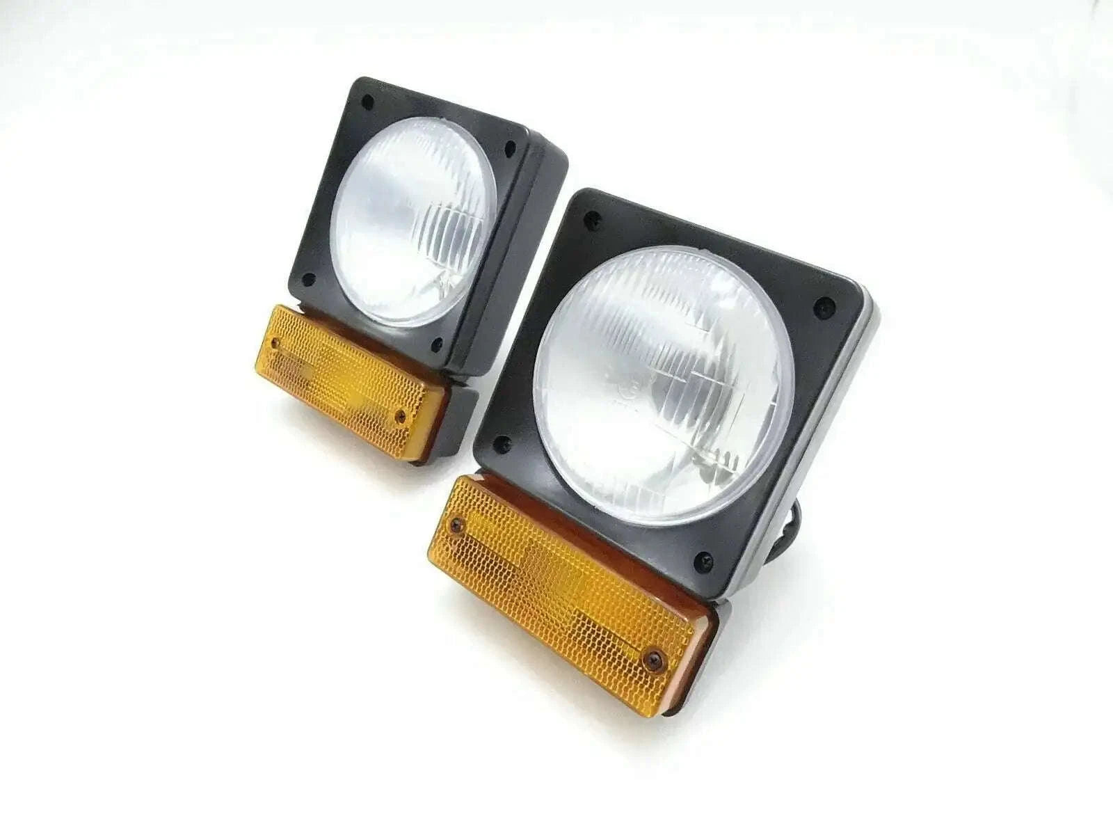 Jcb Loadall Fastrac Avant Phare Avant Set Paire Avec Indicateur Assemblage - StellerGear
