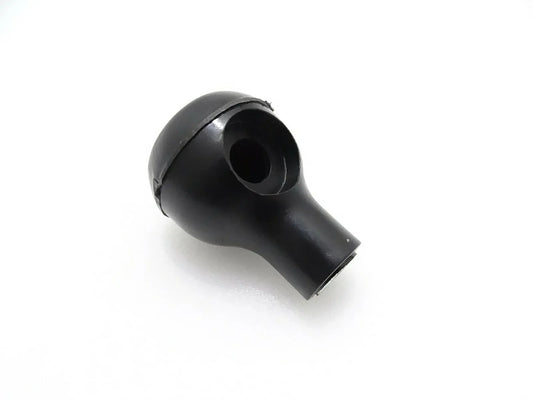 Black plastic loader knob with circular opening