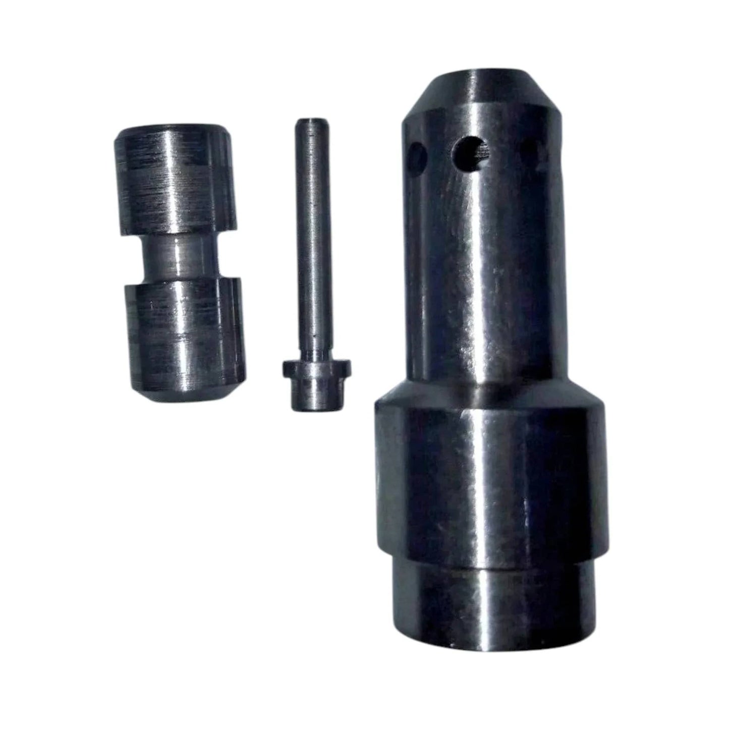 JCB main relief valve repair kit components including valve body, pin, and sleeve for efficient repairs