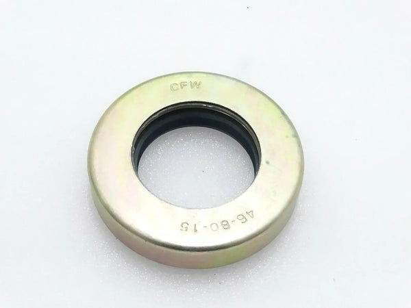 Oil seal with metal outer ring and black inner lip, stamped 904/50040