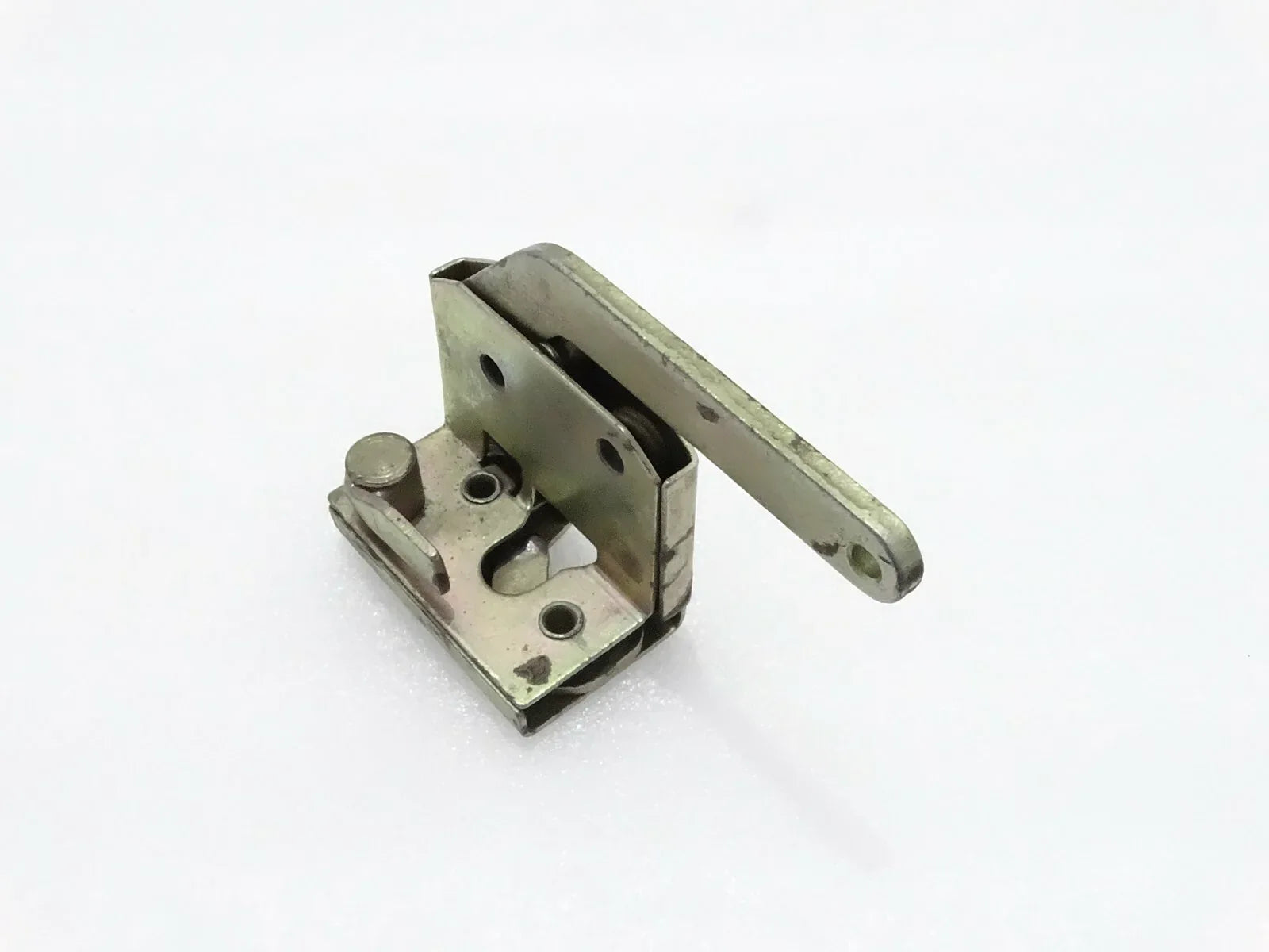 Right hand lock for JCB 3cx 4cx Loadall, metal, durable construction for secure operation, essential JCB parts.