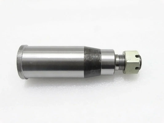 JCB stub axle with nut, steel construction, essential component for JCB parts in machinery operations