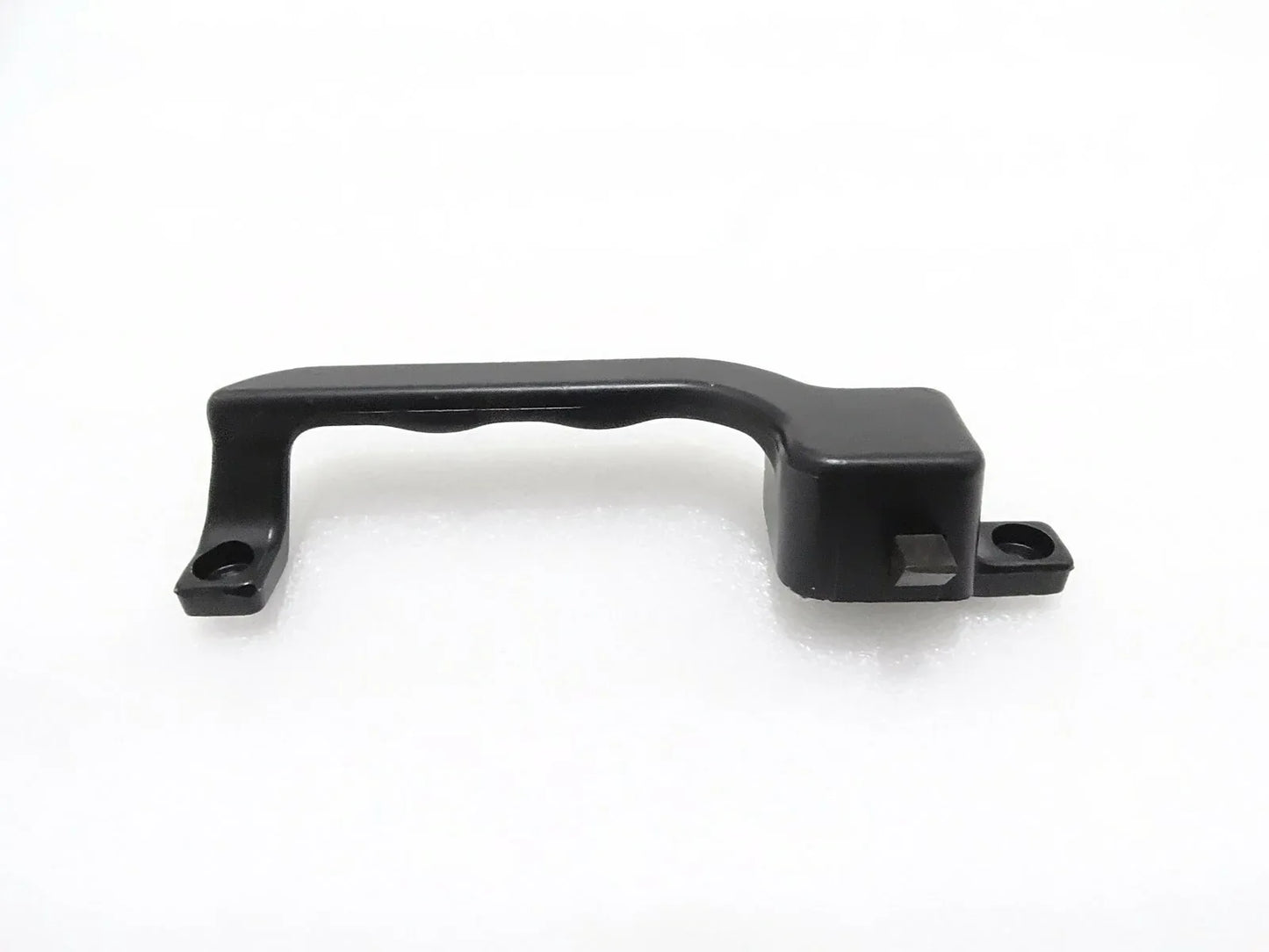 JCB LH rear window latch handle with mounting bracket