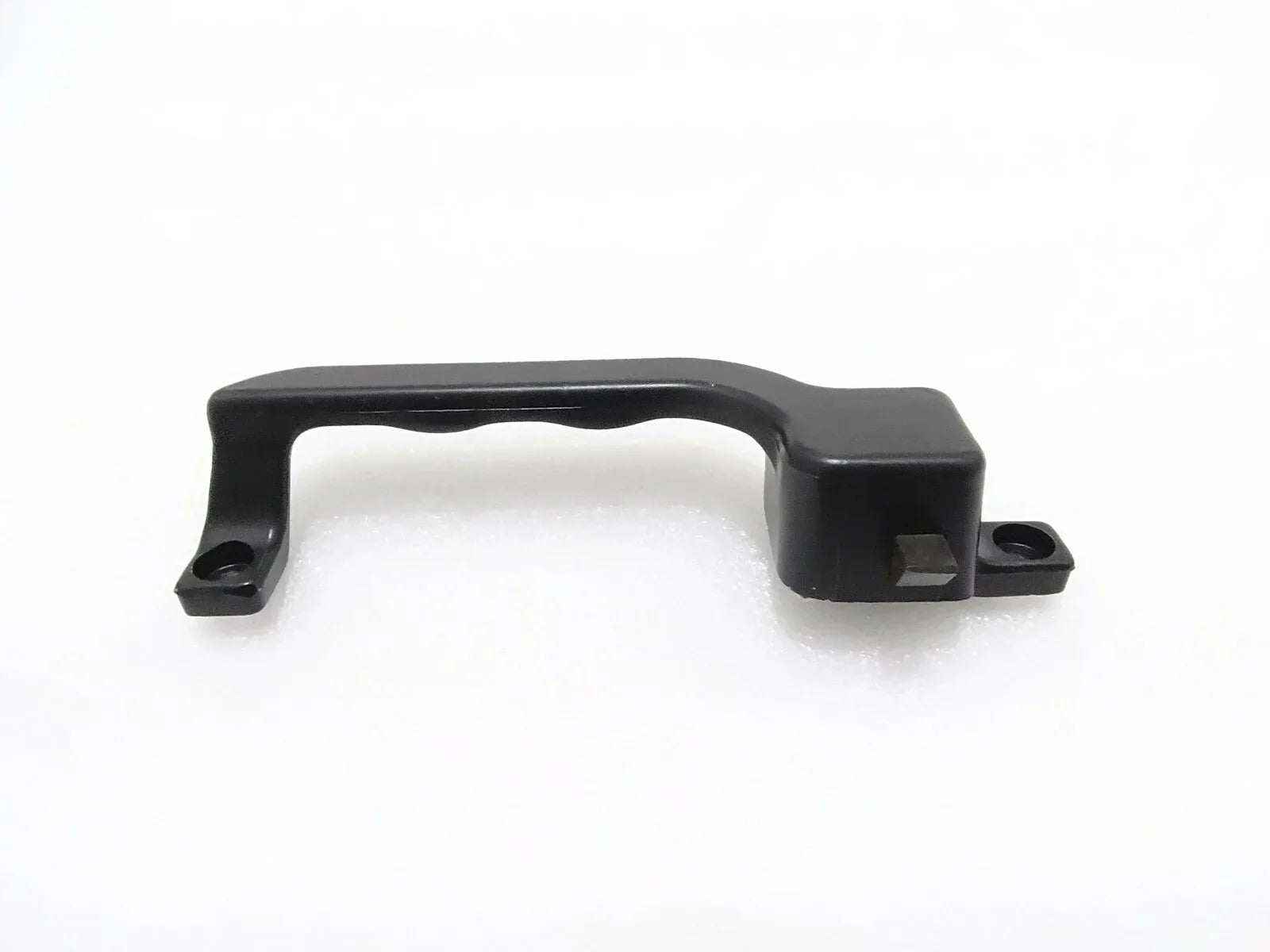 JCB LH rear window latch handle with mounting bracket