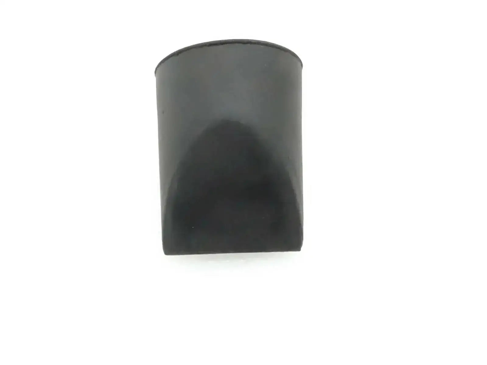 Safety dust valve rubber cover, dark gray dome shape