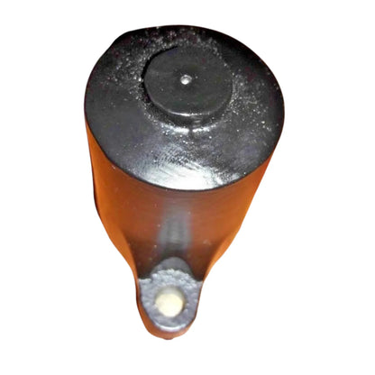 JCB spool back cover 25/615600 in durable black material with a smooth finish