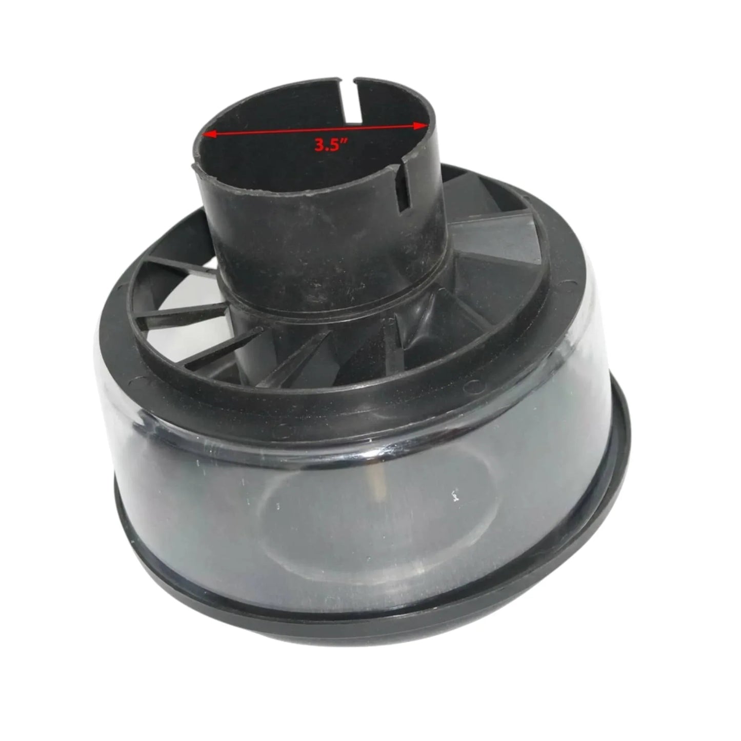 JCB tractor pre air cleaner bowl designed for efficient filtration and engine protection