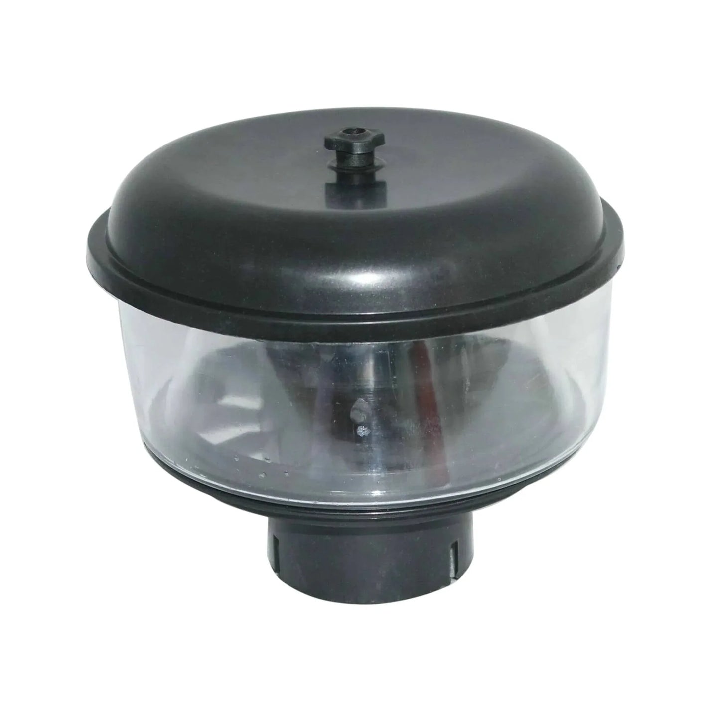 JCB tractor pre air cleaner bowl made of durable plastic for effective filtration