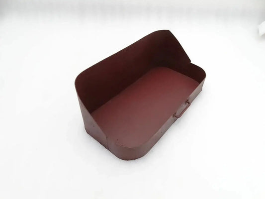 Durable metal can mount holder bracket, compact size for easy installation, essential jeep accessory for organization