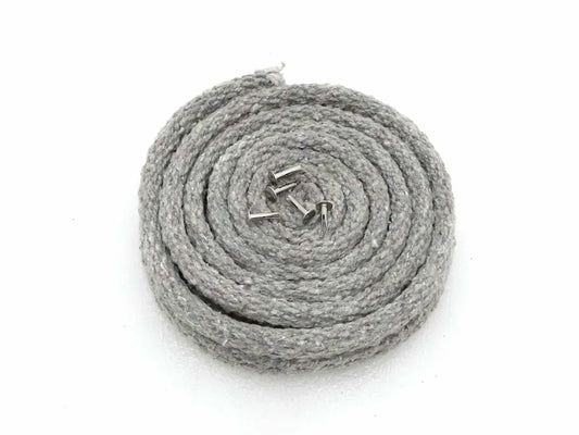 Hood welt kit roll of gray felt trim with metal fasteners