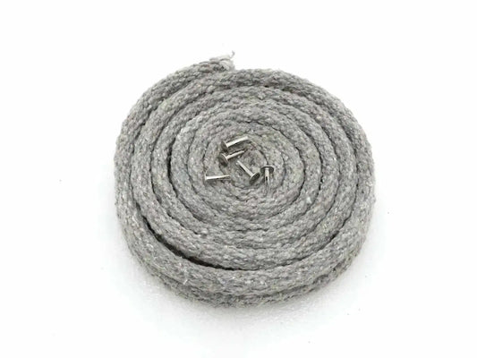 Hood welt kit roll of gray felt trim with metal fasteners