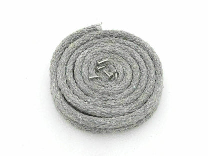 Jeep MB hood welt kit with gray fabric and metal fasteners for reliable hood sealing