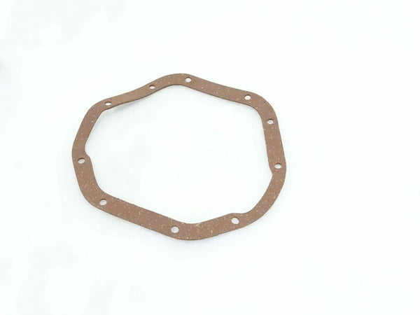 Differential cover gasket, brown rubber seal with bolt holes