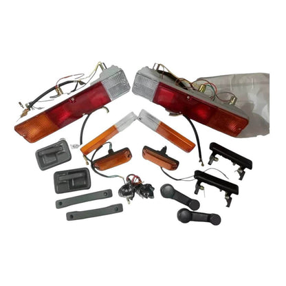 Fit For Suzuki Samurai Sierra SJ410 413 Jimny Gypsy Lights and Handles Set - StellerGear