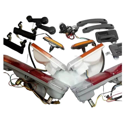 Fit For Suzuki Samurai Sierra SJ410 413 Jimny Gypsy Lights and Handles Set - StellerGear