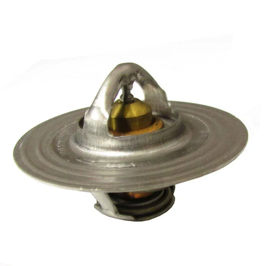 John Deere 180 degree thermostat made of durable metal for efficient engine temperature control