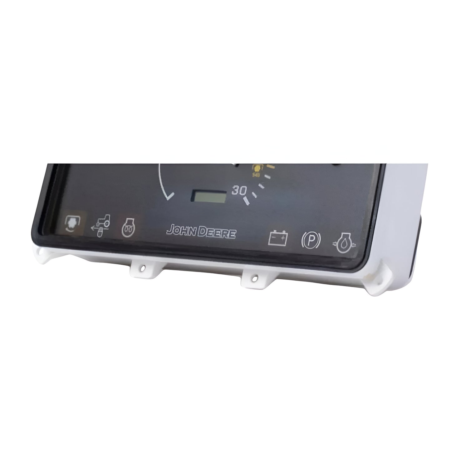 John Deere 4400 gauge cluster with clear display for monitoring engine performance and vital indicators