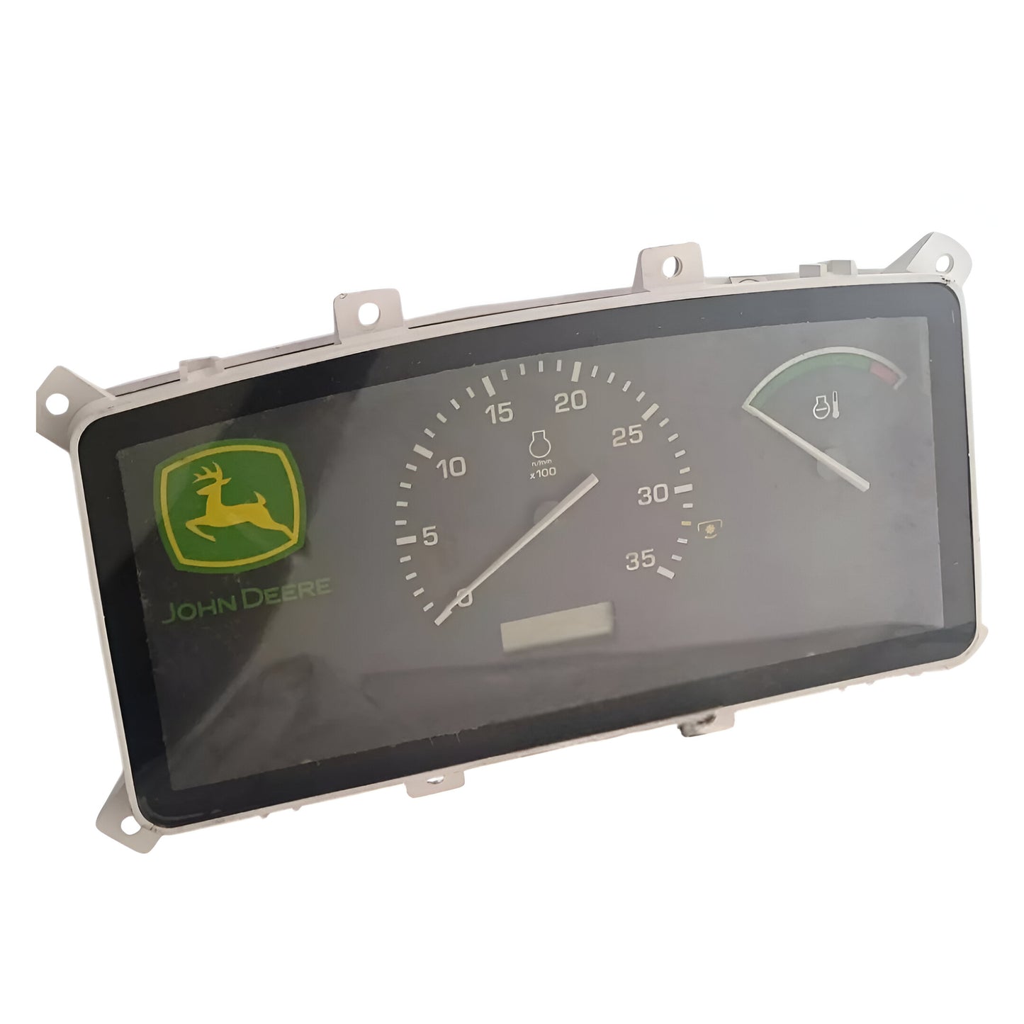 Aftermarket John Deere 4400 gauge cluster with speedometer and indicator lights for farming equipment