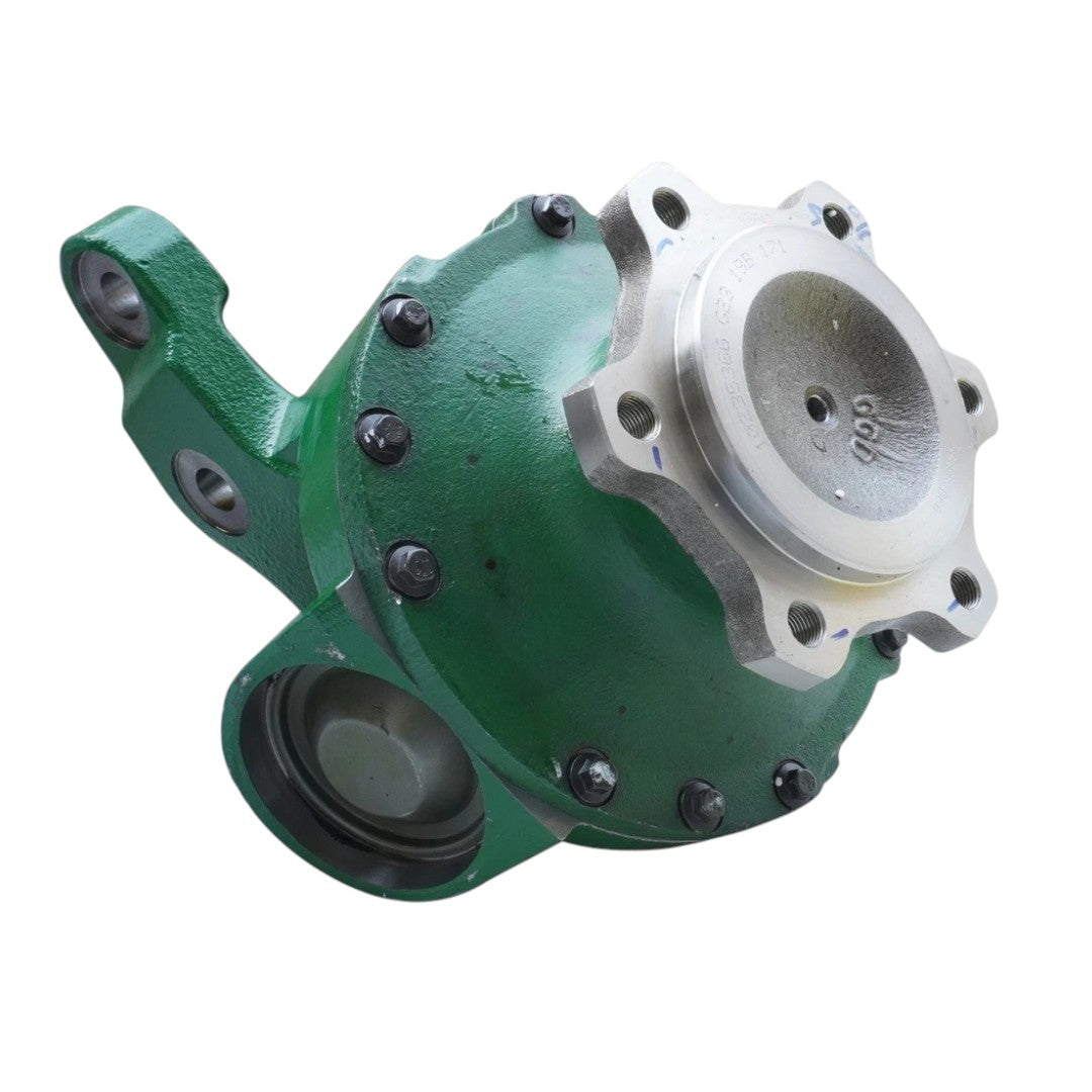RH Corner Assembly for John Deere model, durable metal, designed for heavy machinery use
